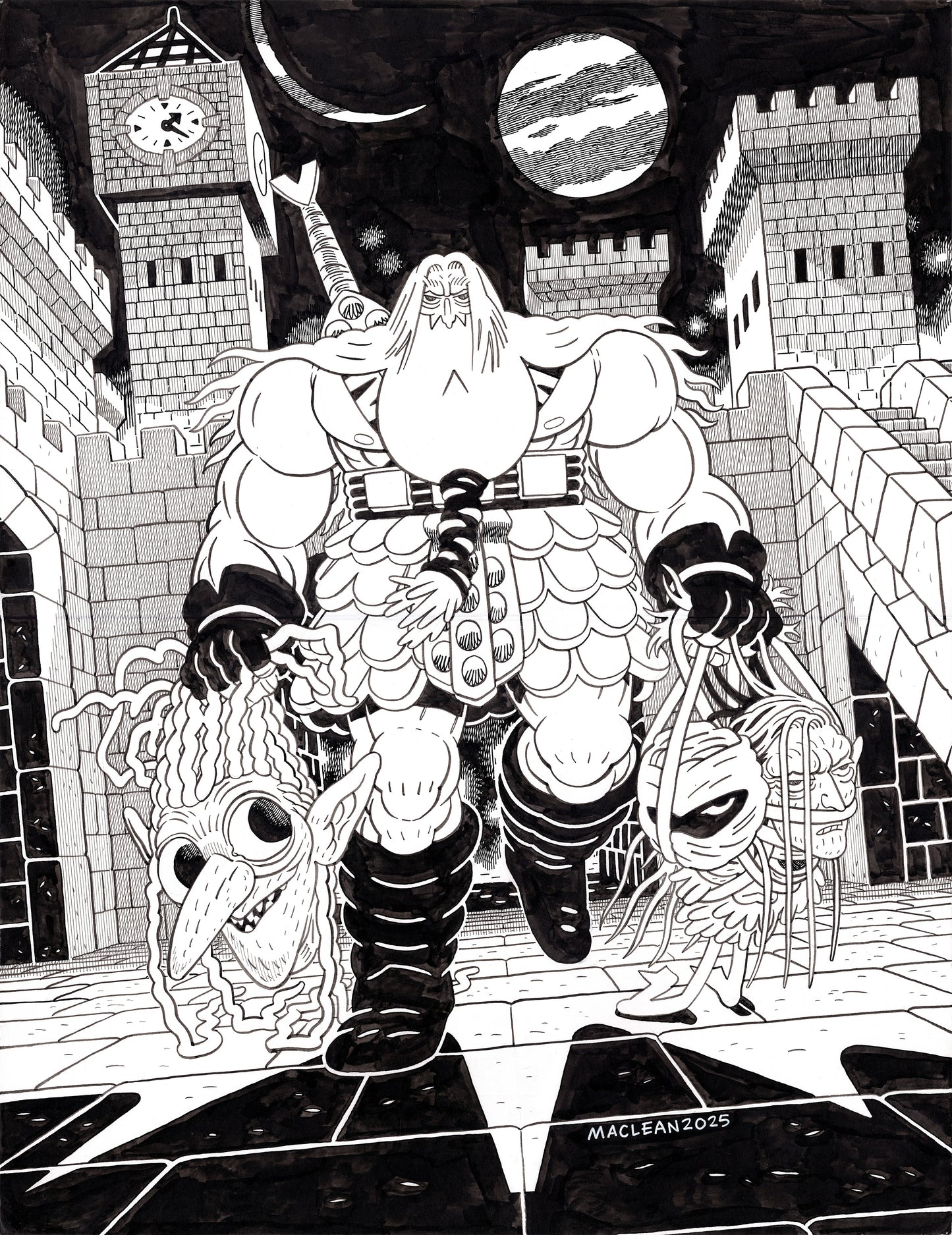 HEAD LOPPER #1 (2026) / *WALL POWER* Cover