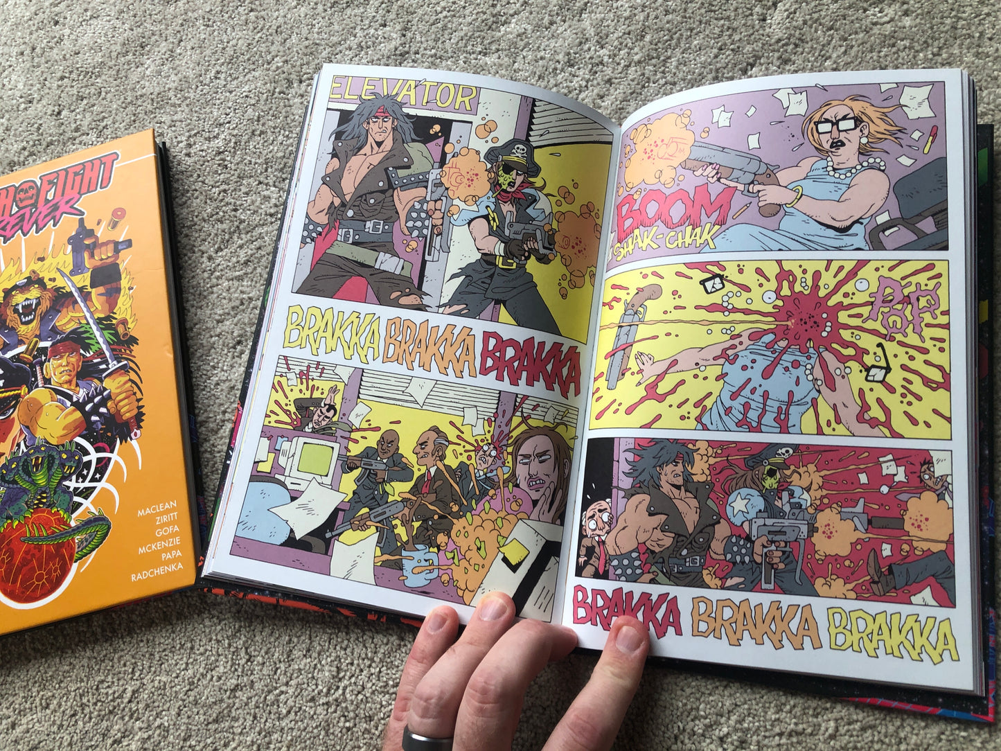 DEATH FIGHT FOREVER Hardcover