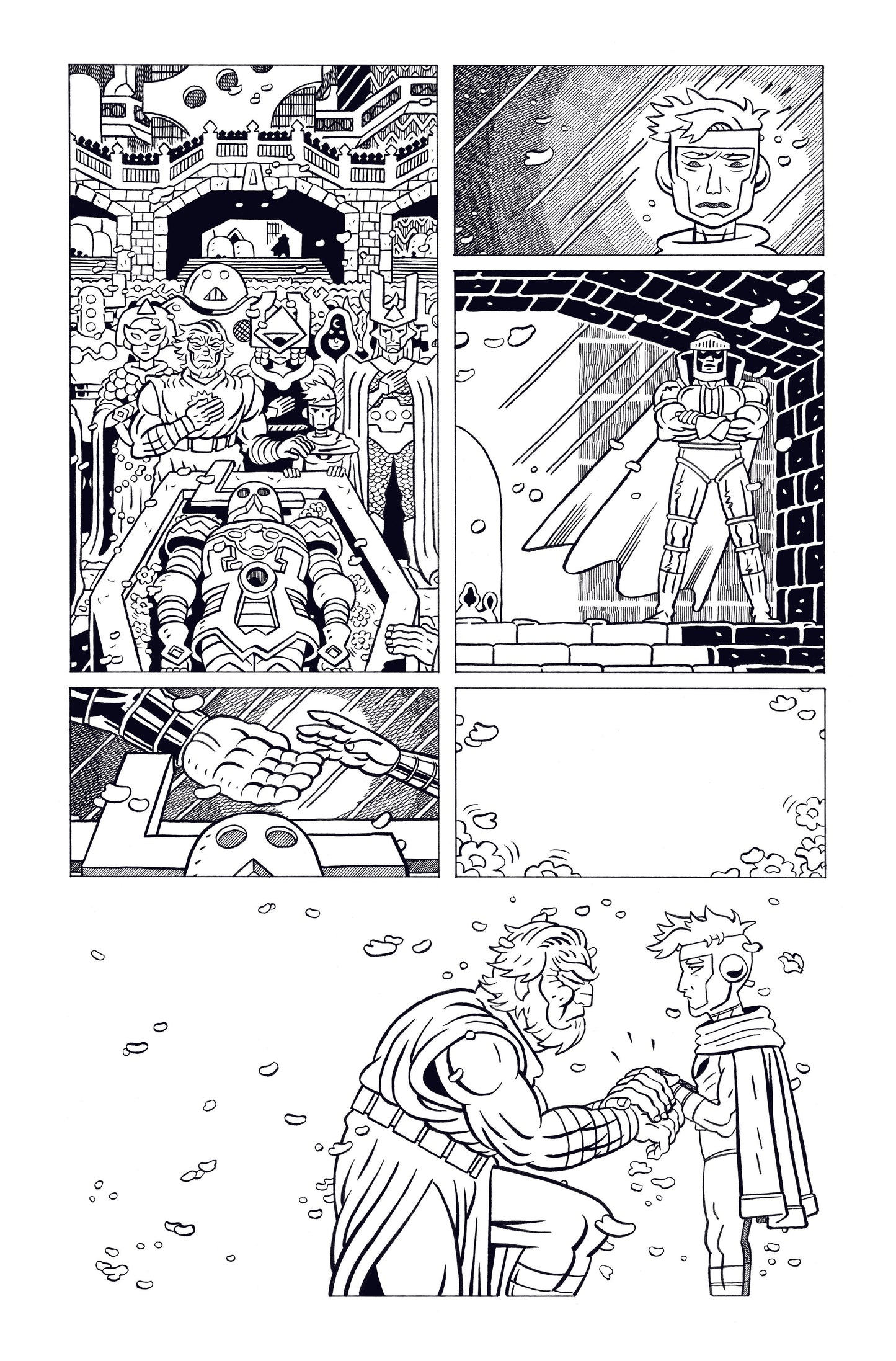 NEW GODS #5 Page 1