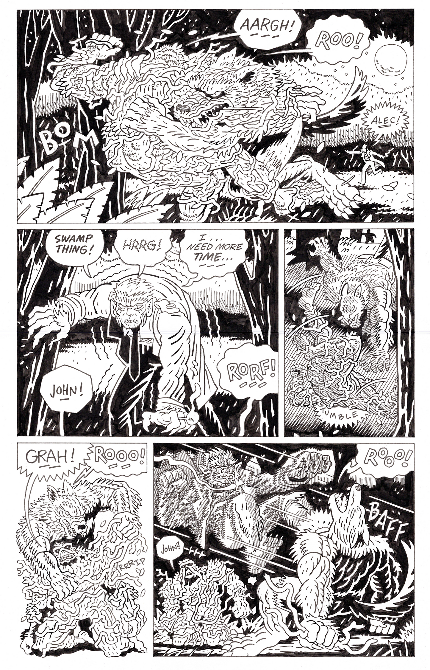 SWAMP THING / CONSTANTINE Page 4