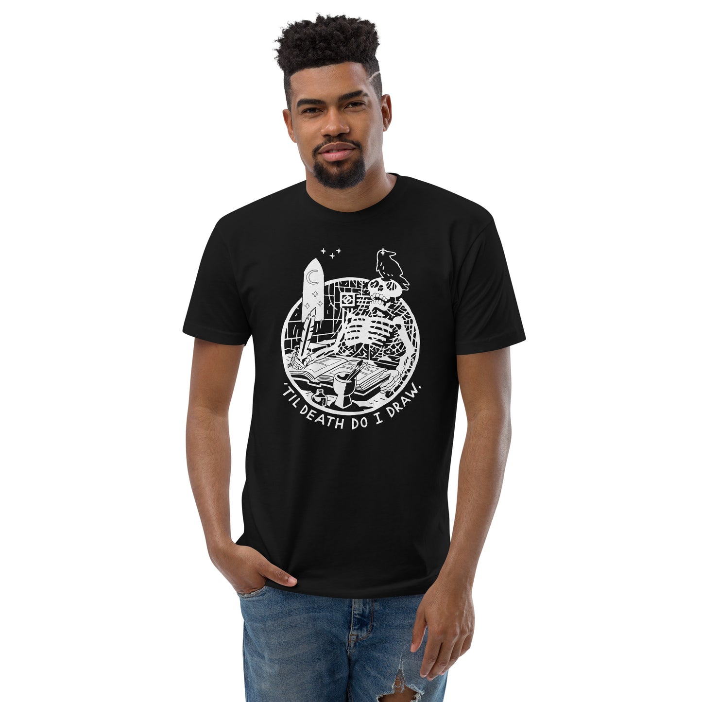 'TIL DEATH DO I DRAW T-shirt