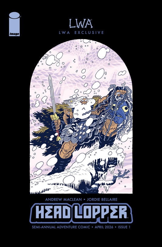 HEAD LOPPER #1 (2026): Exclusive Laser Wolf Attack Foil Variant