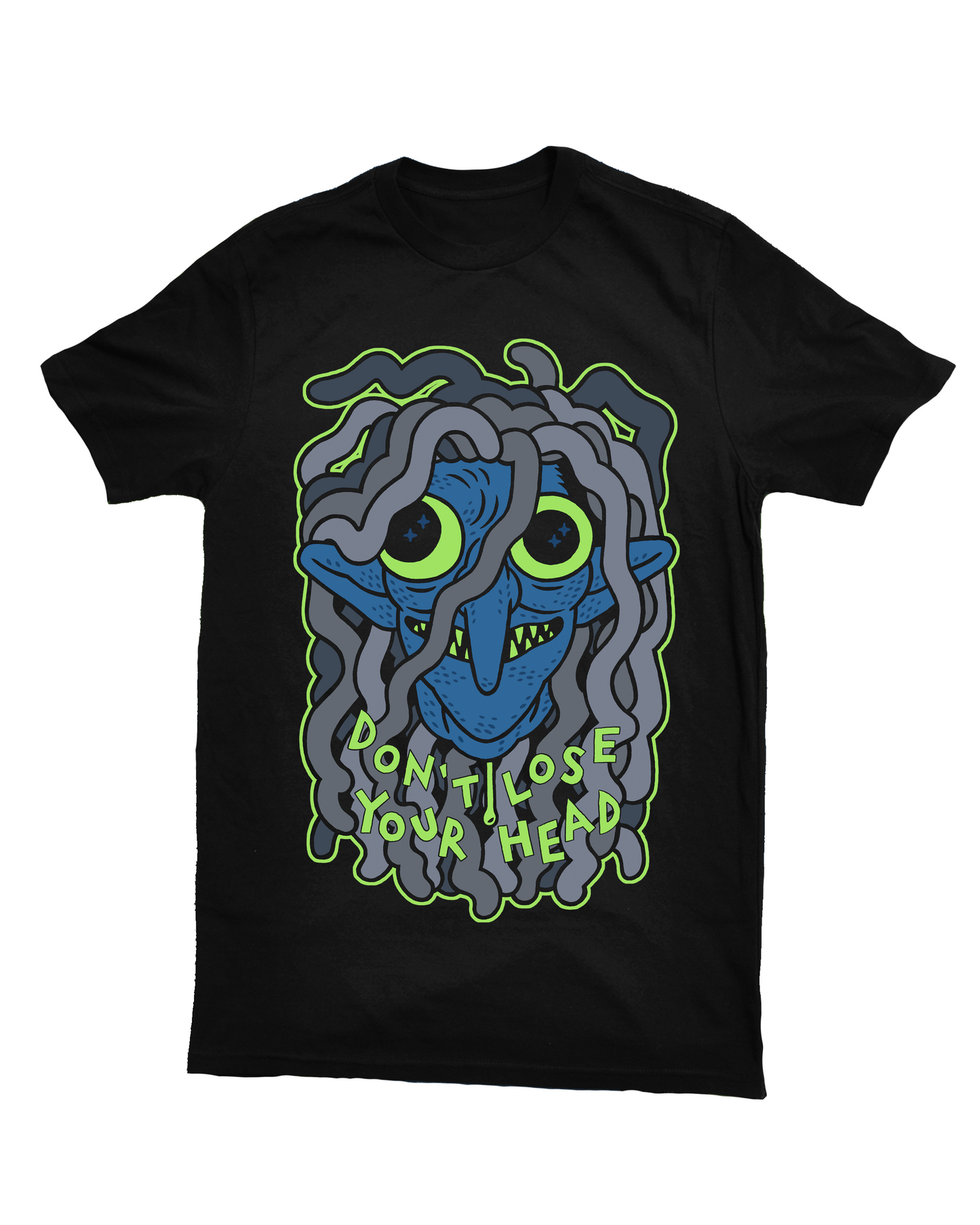 *NEW* AGATHA Don't Lose Your Head T-shirt - Black