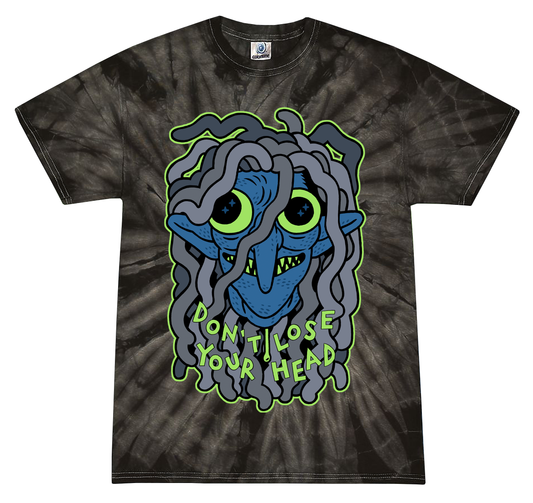 *NEW* AGATHA Don't Lose Your Head T-shirt - Tie Dye