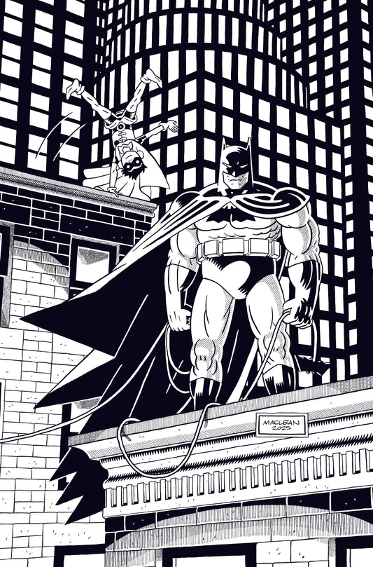BATMAN and ROBIN: YEAR ONE  #8 Cover