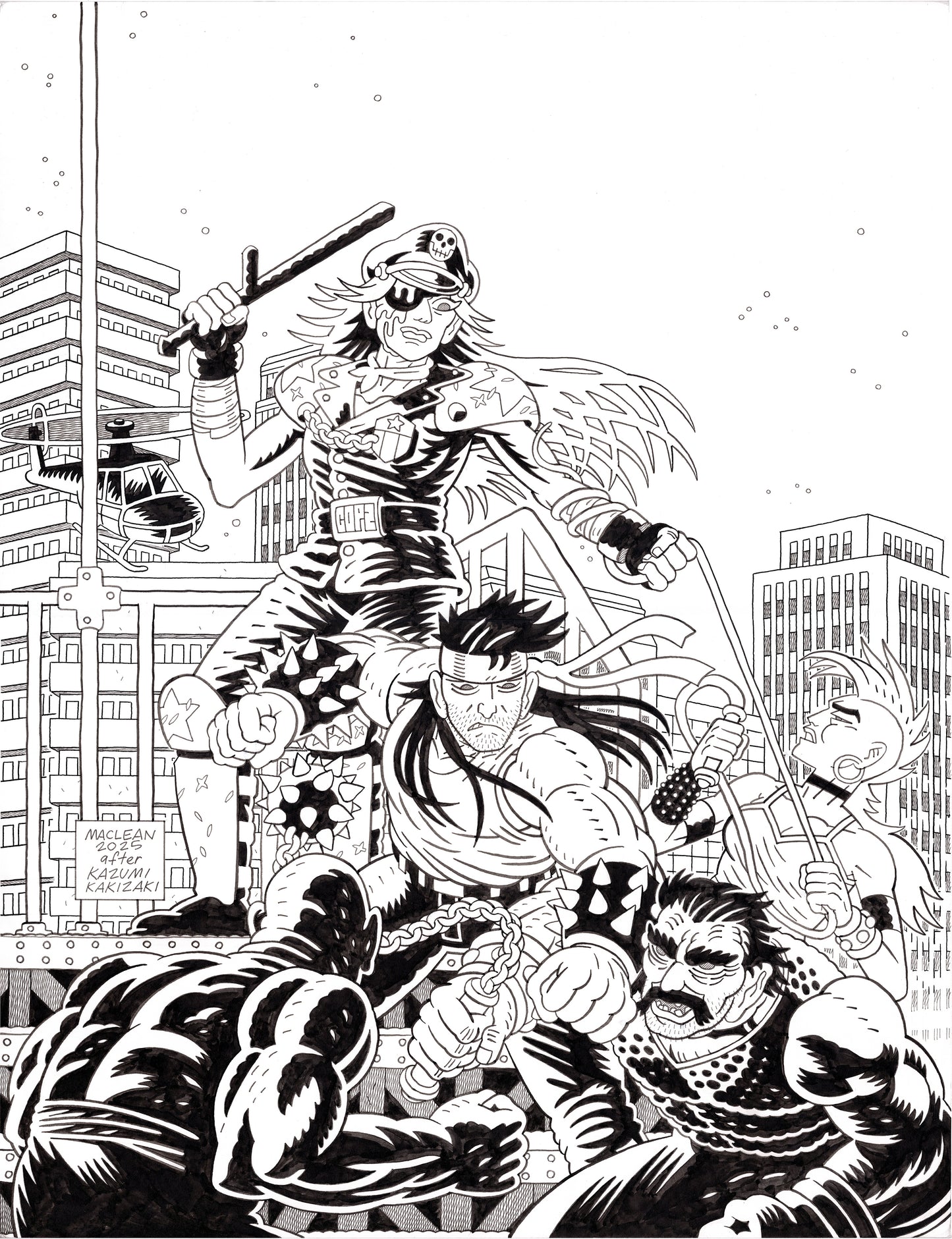 DEATH FIGHT FOREVER #1 Cover Art