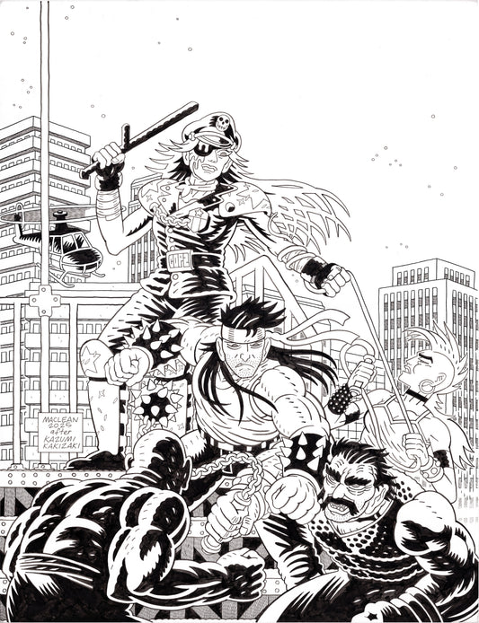 DEATH FIGHT FOREVER #1 Cover Art