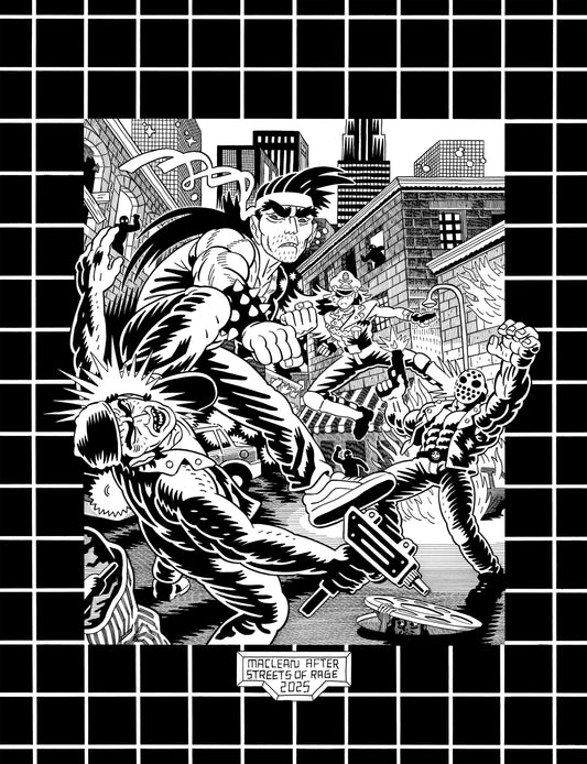 DEATH FIGHT FOREVER #3 Cover Art