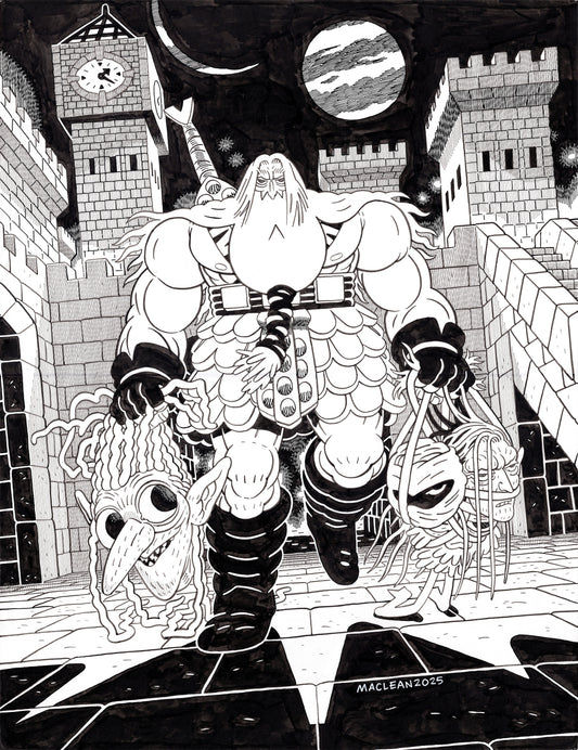 HEAD LOPPER #1 (2026) / *WALL POWER* Cover