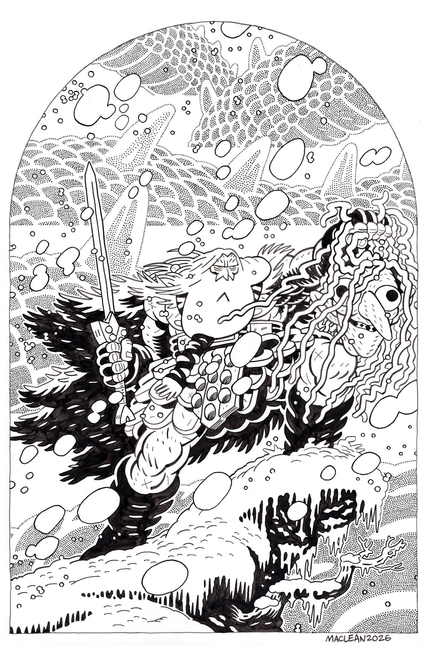 HEAD LOPPER #1 (2026) / Laser Wolf Attack Exclusive Variant Cover