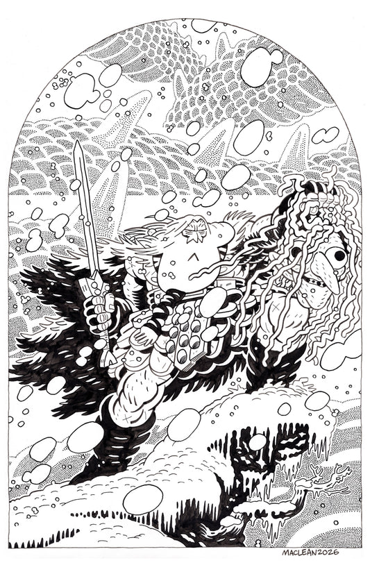 HEAD LOPPER #1 (2026) / Laser Wolf Attack Exclusive Variant Cover