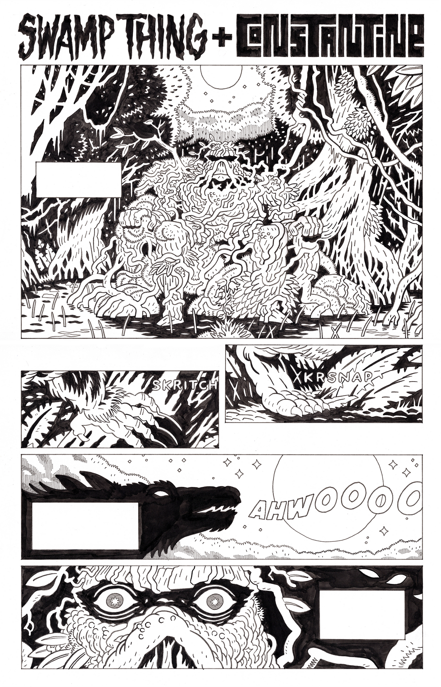 SWAMP THING / CONSTANTINE Page 1