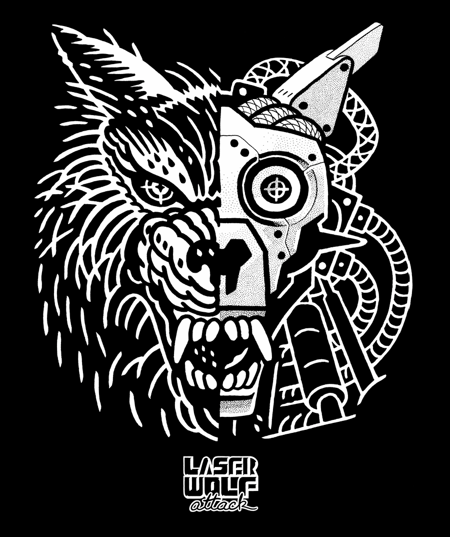 LASER WOLF T-shirt