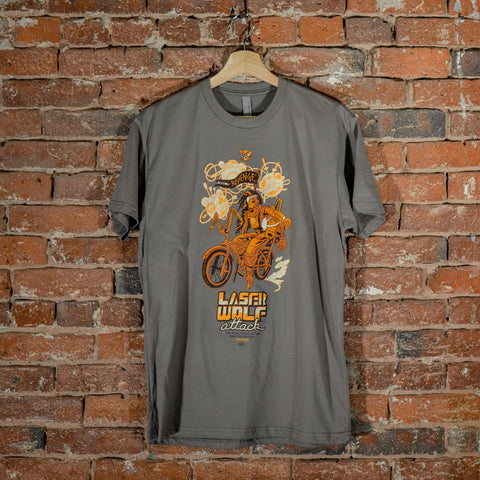 REVENGE T-shirt - Laser Wolf Attack