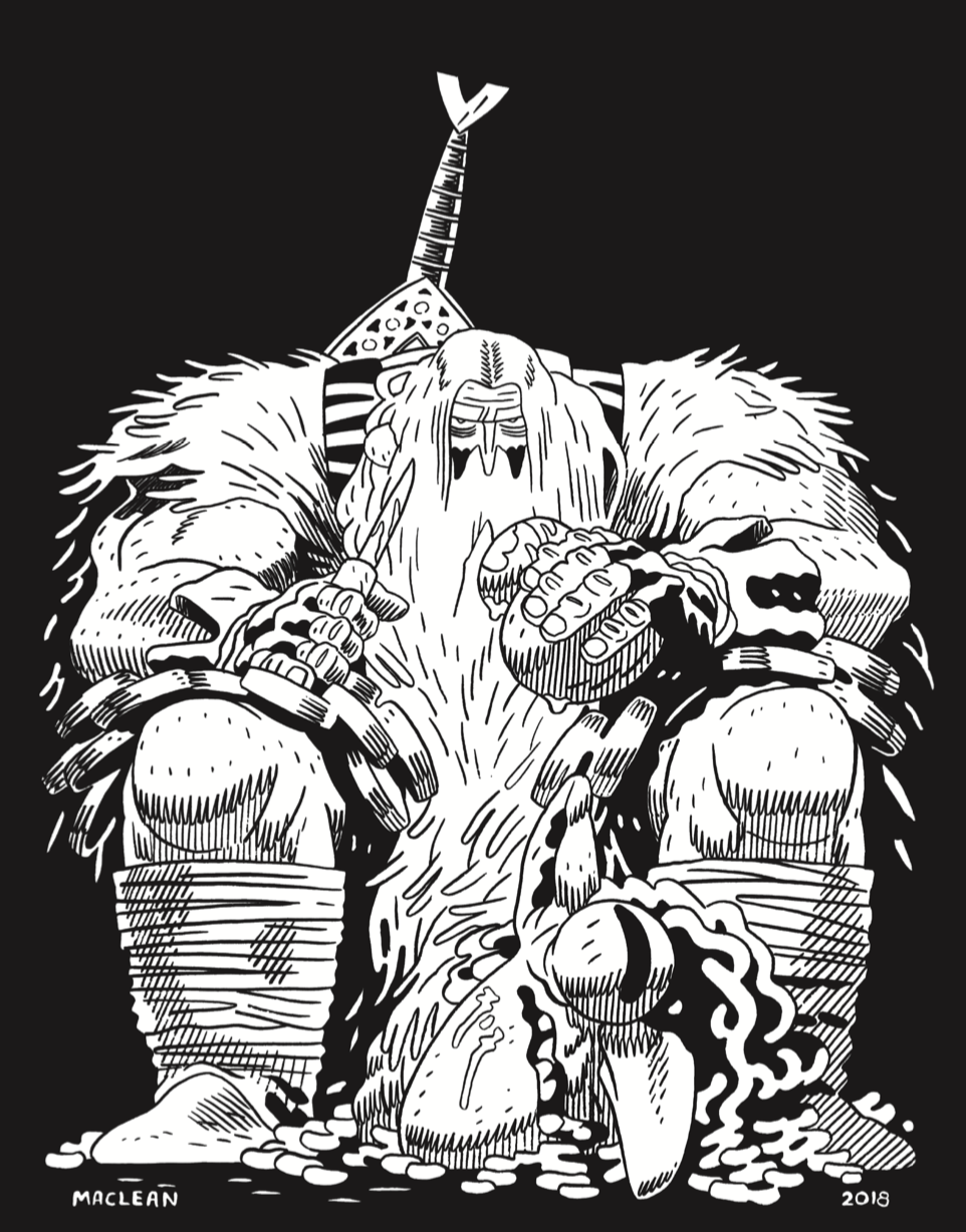 ART BOOK 2019 - Head Lopper Covers in B&W